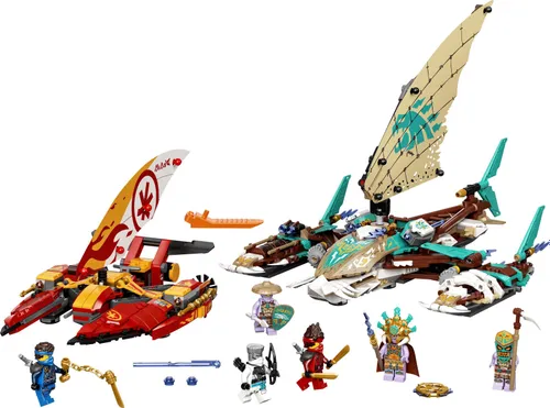 Конструктор Lego Ninjago морская битва катамаранов (71748)