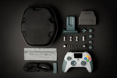 Pad Nacon Revolution X Unlimited Anniversary Edition do Xbox i PC Bezprzewodowy Szary