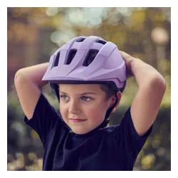 Kask rowerowy dziecięcy ATTABO Khola fioletowy