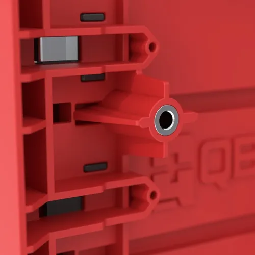 Skrzynka narzędziowa QBRICK System PRO Cart 2.0 Plus Drawer 2 Red Ultra HD Custom