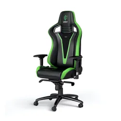 Fotel Noblechairs EPIC Sprout Edition Gamingowy do 120kg Skóra ECO Czarno-zielony