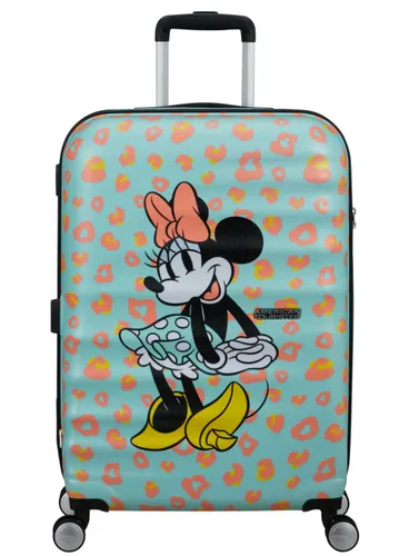 Чемодан American Tourister Wavebreaker Disney среднего размера - Minnie pastel dot