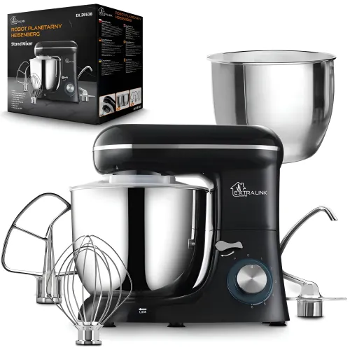 Robot kuchenny planetarny EXTRALINK Home EX.26538 1400W z trzema końcówkami