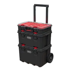 Zestaw skrzynek narzędziowych KETER Stack'N'Roll (3 szt.)