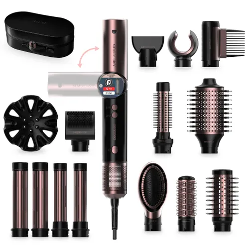 Suszarko-lokówka CECOTEC AirGlam 14w1 Flex 32, 33, 38, 44, 70 mm 1400 W Czarny