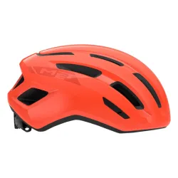 Kask rowerowy MET Miles pomarańczowy