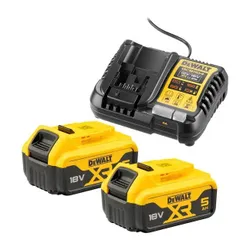 Akumulator DEWALT DCB1104P2 18V 5Ah + Ładowarka
