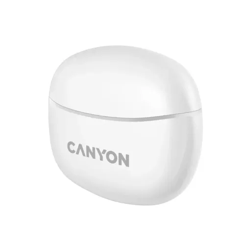 Słuchawki bezprzewodowe Canyon TWS-5 Dokanałowe Bluetooth 5.2 Biały