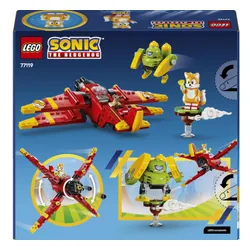 LEGO 77119 SONIC: Tails и Tornado-1, набор блоков 8+