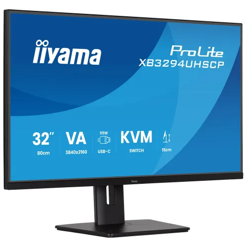 Monitor iiyama ProLite XB3294UHSCP-B1 32" 4K VA 60Hz 2ms