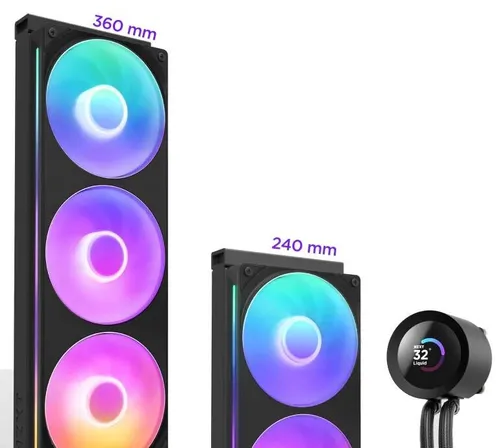 Chłodzenie wodne NZXT Kraken Plus 360 RGB Czarny