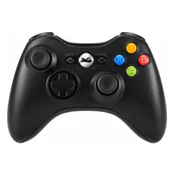 Pad FroggieX FX-X360-PC-B-WR do PC, Xbox 360 Bezprzewodowy Czarny