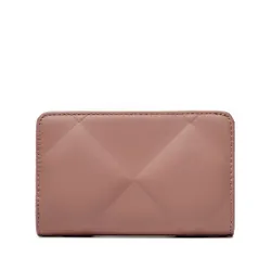 Большой женский кошелек Calvin Klein Re-Lock Quilt Bifold Wallet K60k611374 Ash Rose VB8