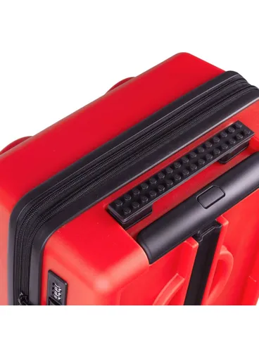 Walizka kabinowa Lego Signature Brick 2x3 Expandable Luggage - red