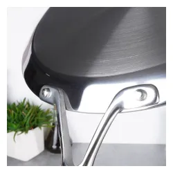 Patelnia do naleśników stalowa COOKCELL 29 cm