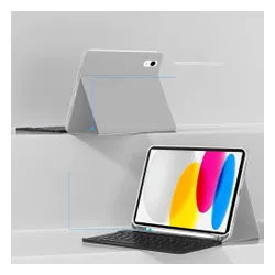 Etui na iPad TECH-PROTECT Sc Pen Szary Klawiatura