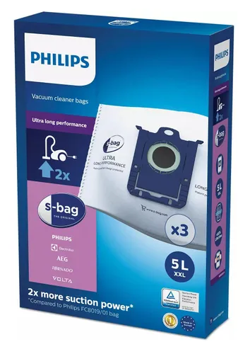 Worek do odkurzacza Philips s-bag Ultra Long Performance FC8027/01 3szt.