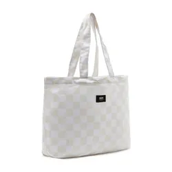 Torba na zakupy Vans Checkerboard 21 - antique white / checkerboard