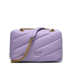 Pinko dragoste Baby Puff Bag c AI 23-24 PLTT 100040 A0f2 Lilla Y48Q