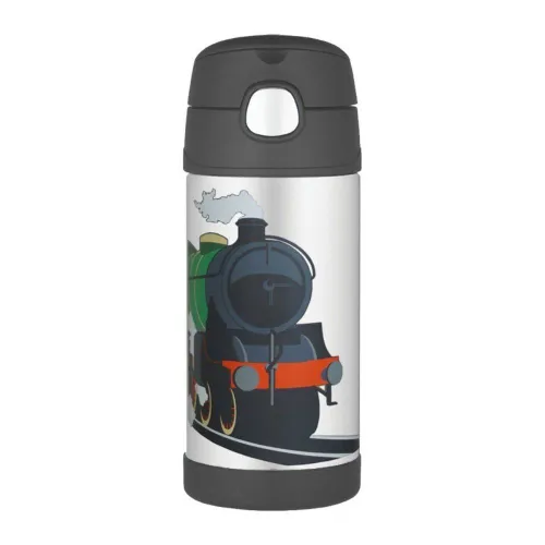 FUNtainer termos dziecięcy ze słomką 355 ml Thermos - train