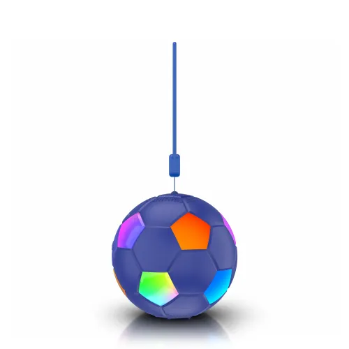 Głośnik Bluetooth Musicmate MM-SB40-N FootballWave LED 5W Niebieski