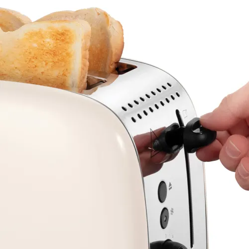 Toster Russell Hobbs Colours Plus Jasmine 26930-56 Rozmrażanie 1670W