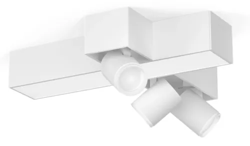 Oświetlenie punktowe Philips Hue White and Color Ambiance Centris 3 Cross Biały