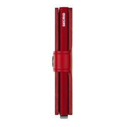 Portfel kieszonkowy RFID Secrid Miniwallet Original - red / red