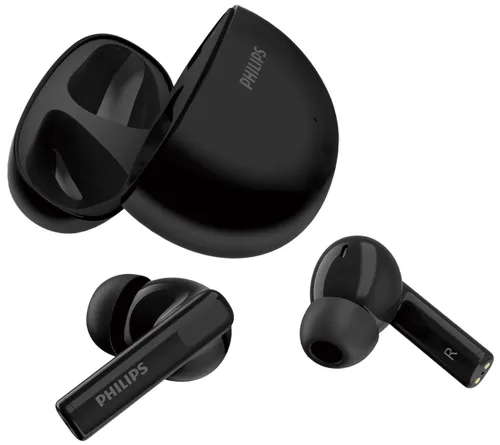 Słuchawki dokanałowe PHILIPS TAT1510BK00 ANC Czarny