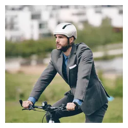 Kask rowerowy HJC Calido mt white/silver