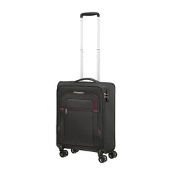 Walizka kabinowa American Tourister Crosstrack - grey/red