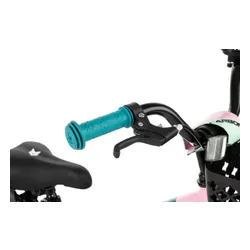 Rower dziecięcy KARBON Jazz 18 cali dla dziewczynki Różowy