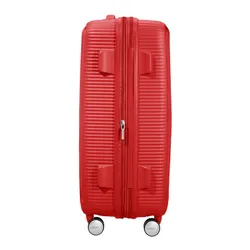 American Tourister Soundbox'ın Küçük Bavulu -mercan kırmızısı