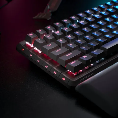 Klawiatura gamingowa Corsair VANGUARD PRO 96 MGX przewodowa magnetyczna podświetlana czarna