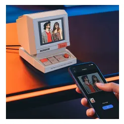 Głośnik mobilny DIVOOM MiniToo Retro Pixel Biały