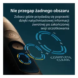 Szczoteczka soniczna PHILIPS Sonicare DiamondClean 9900 Prestige HX9813/92 Czarny