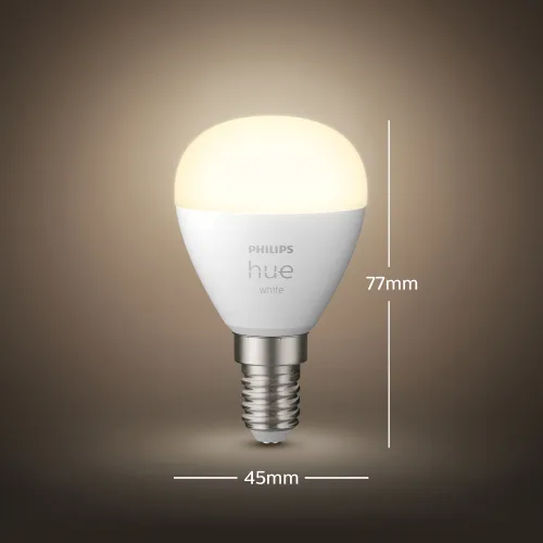 Żarówka LED Philips Hue White E14 2 szt.