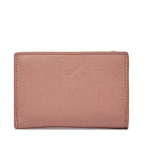 Маленький женский кошелек Calvin Klein CK Must Trifold Sm_Epi Mono K60k611439 Ash Rose Mono VB8