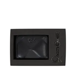 Подарочный набор Calvin Klein CK Quilt Wallet Md / Key Chain K60k611329 CK Black BAX