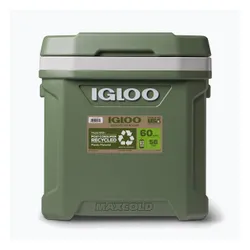 Lodówka turystyczna Igloo Ecocool 60 Roller 56 l vintage green