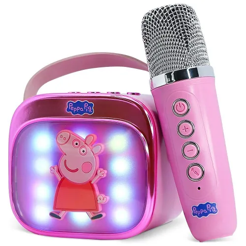 Mikrofon z głośnikiem Bluetooth OTL Technologies Peppa Pig 5W Różowy