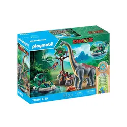 Playmobil Zestaw z figurkami Dinos 71819 Brachiozaur z poduszkowcem