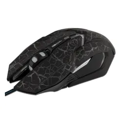 Myszka gamingowa E-BLUE Auroza Gaming EMS639 Czarny/paski