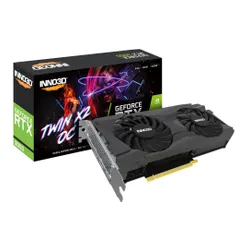 Karta graficzna Inno3D GeForce RTX 3050 Twin X2 OC 8GB GDDR6 128bit DLSS