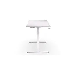 Biurko Endorfy Atlas S Electric Onyx White 114cm Regulacja wysokości Biały