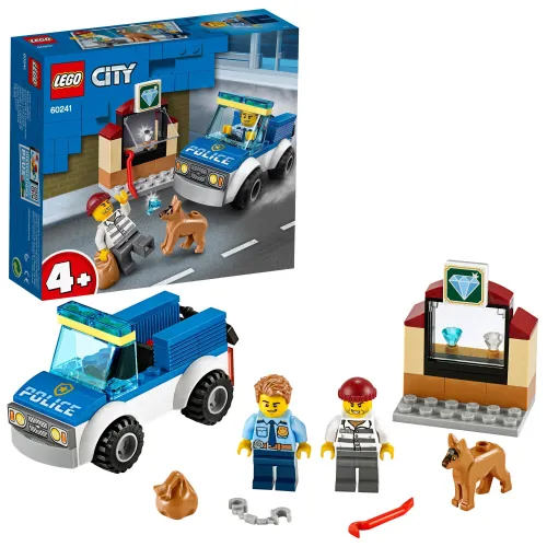 LEGO City Oddział policyjny z psem 60241