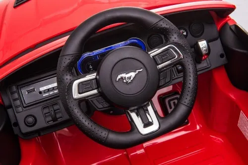 Auto Na Akumulator Dla Dziecka Ford Mustang Gt Drift Sx2038 2X200W LED Pilot Skóra MP3