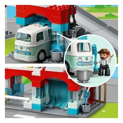 Конструктор Lego Duplo двухэтажная парковка и автомойка (10948)