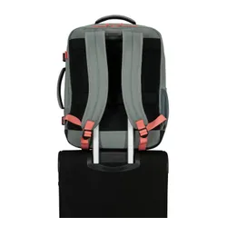 Рюкзак для ручной клади American Tourister Take2Cabin MS для Wizz Air - шалфей / коралл