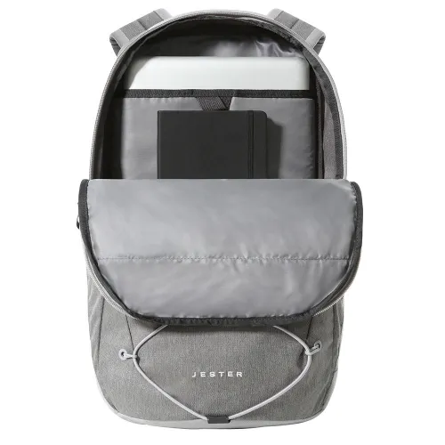 Rucsacul școlii North Face Jester-Perla afumată Heather light / meld grey